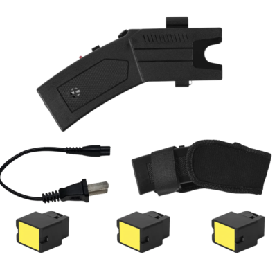 PISTOLA TASER PARALIZADOR CON 3 CARTUCHOS