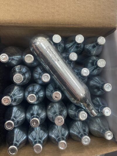CO2 12gr CARTUCHOS: 25 TANQUES