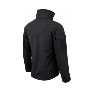 PLAYERA TACTICA TIPO COMBAT LICRA NEGRA