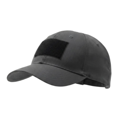 GORRA CON VELCROS Tela ripstop NEGRA