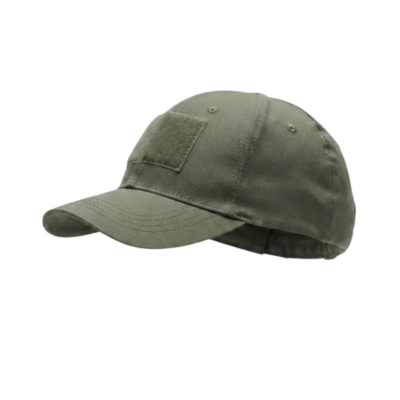 GORRA CON VELCROS Tela ripstop VERDE